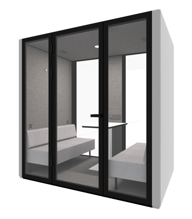 Small Meeting Pod White