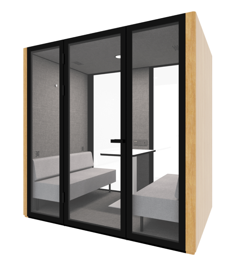 Small Meeting Pod Wood